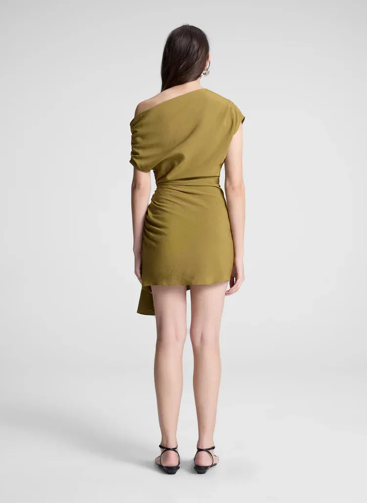 Poppy Linen Mini Dress Hazel sold by Curio product image thumbnail 3