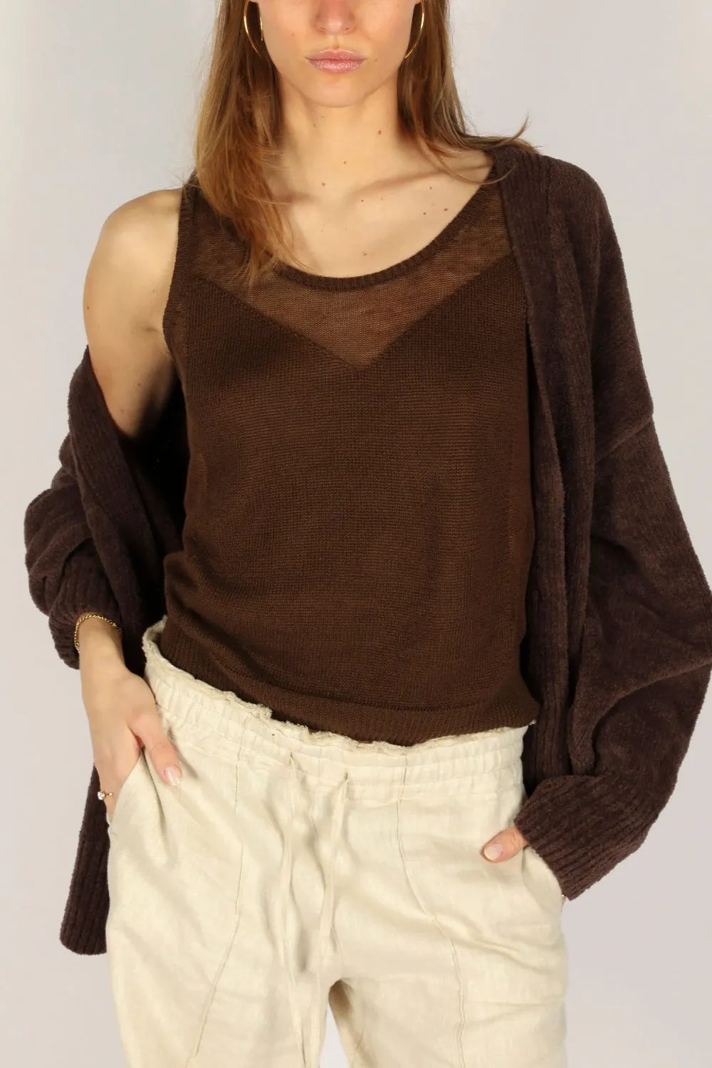 Domenica Top Brown sold by Curio product image thumbnail 2