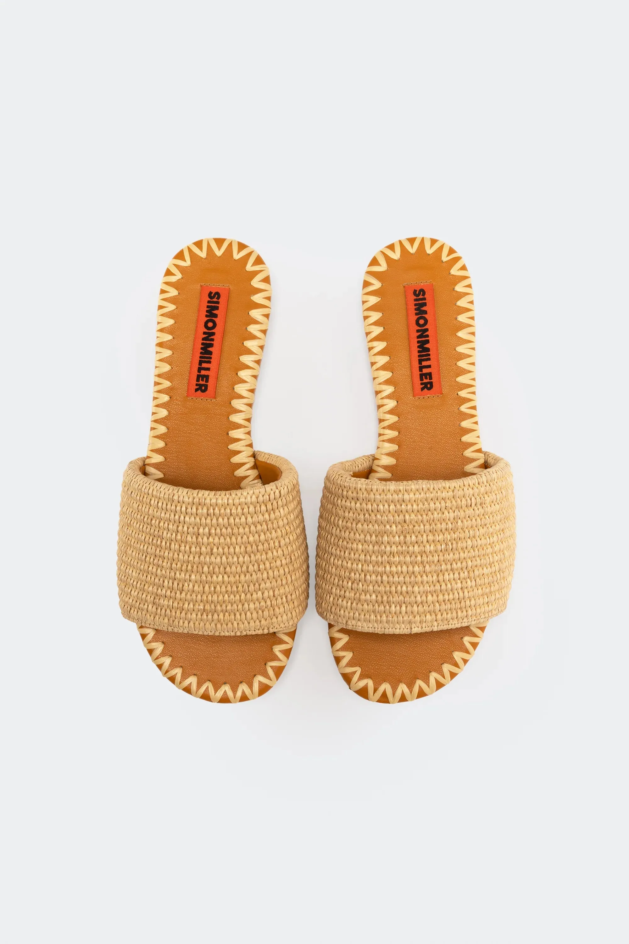 Raffia Salerno Sandal Natural sold by Curio product image thumbnail 2