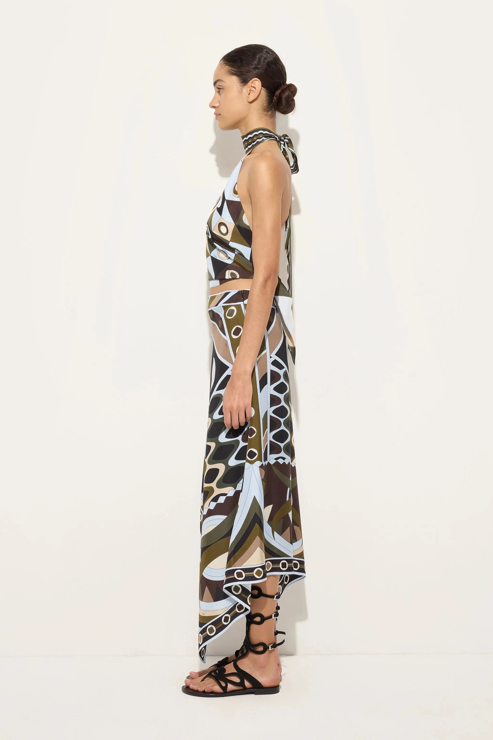 Occhi Print Halter Top sold by Curio product image thumbnail 3