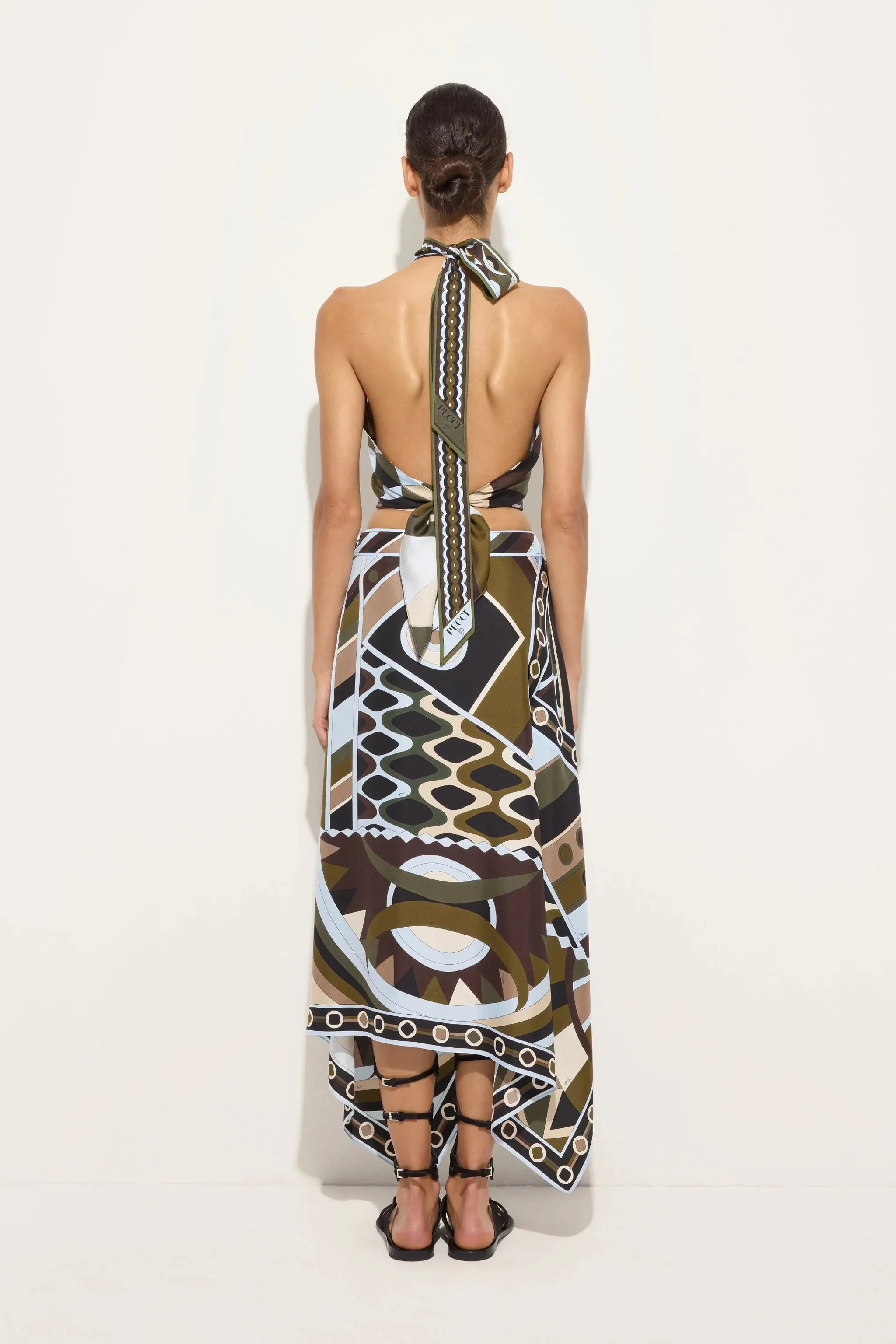 Occhi Print Halter Top sold by Curio product image thumbnail 4
