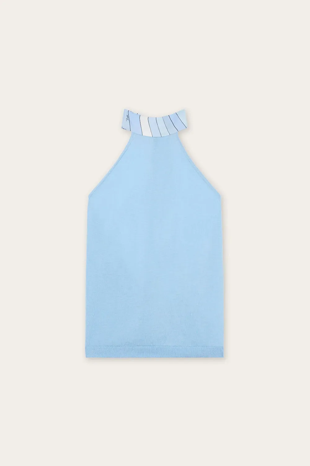 Knitwear Top with Silk Detail sold by Curio