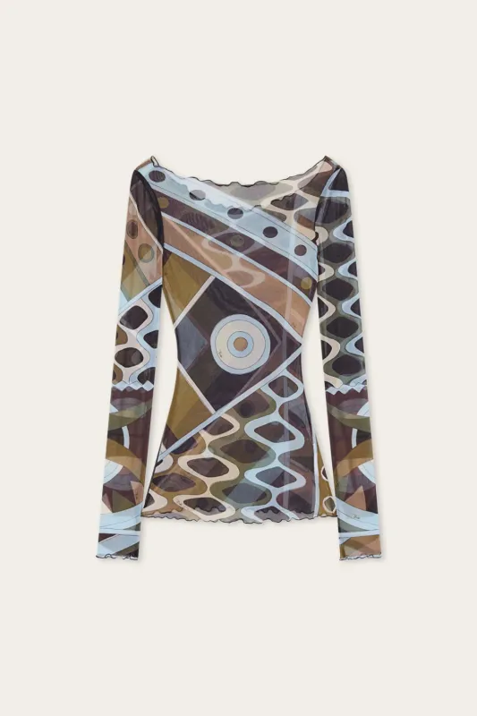 Vivara Print Tulle made by Emilio Pucci