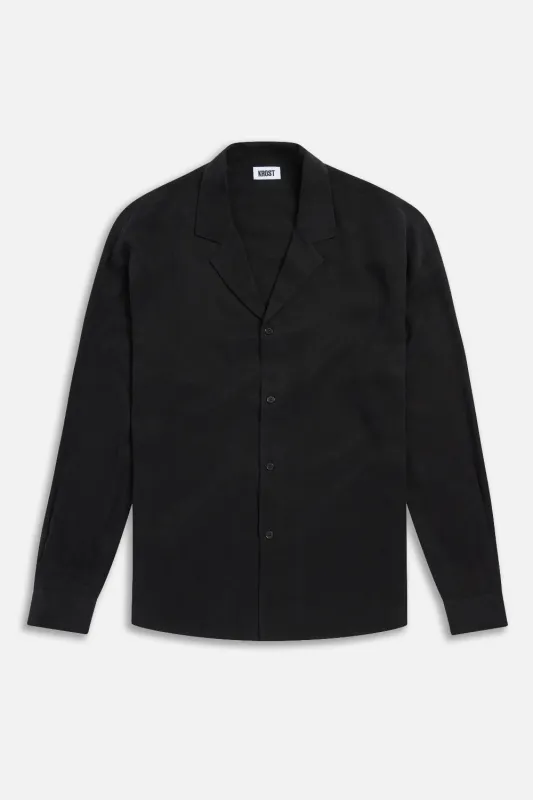 Camp Shirt Black made by KROST