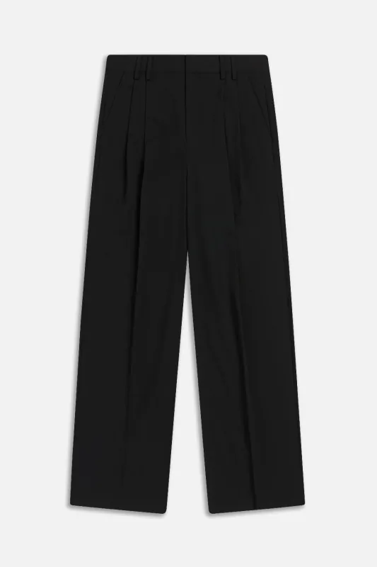 Eco Double-Pleated Trouser made by KROST