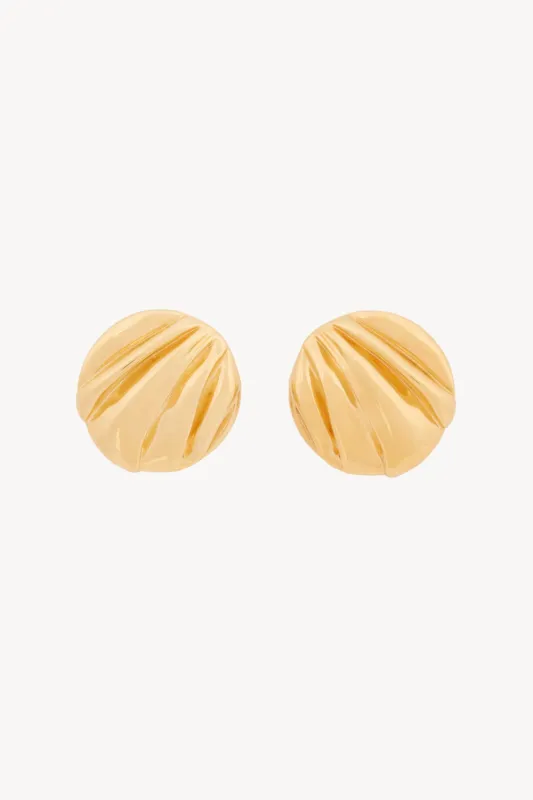 The Chloé Pleats Earrings made by Chloe