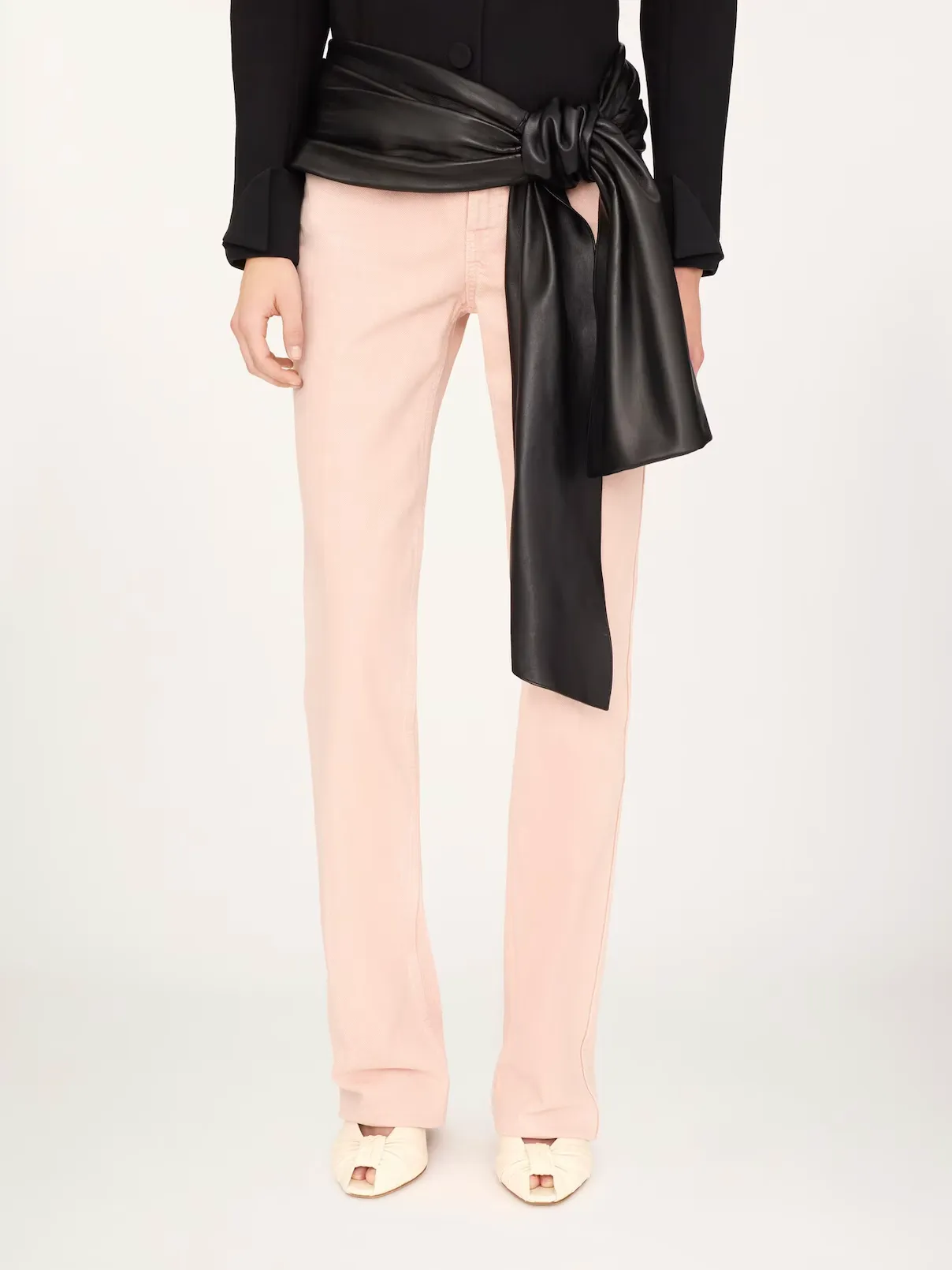 Straight jeans in denim sold by Curio product image thumbnail 3