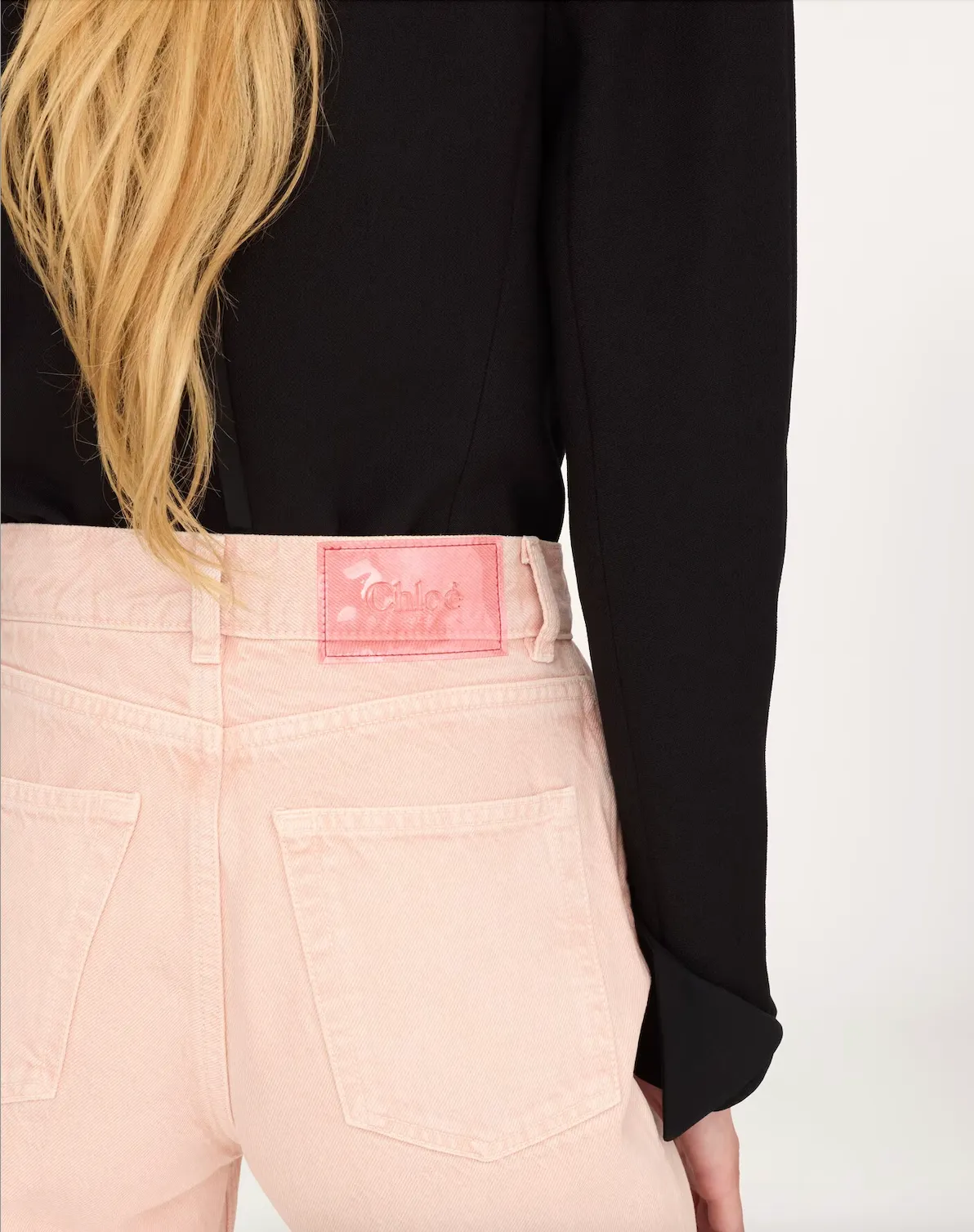 Straight jeans in denim sold by Curio product image thumbnail 4