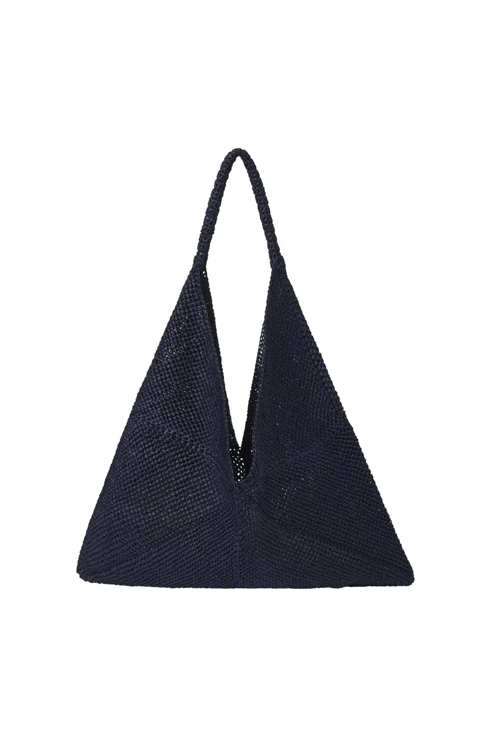 Sid Raffia Bag Blue sold by Curio