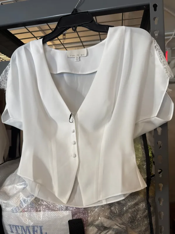 Adeline Flounce Top made by Fleur du Mal