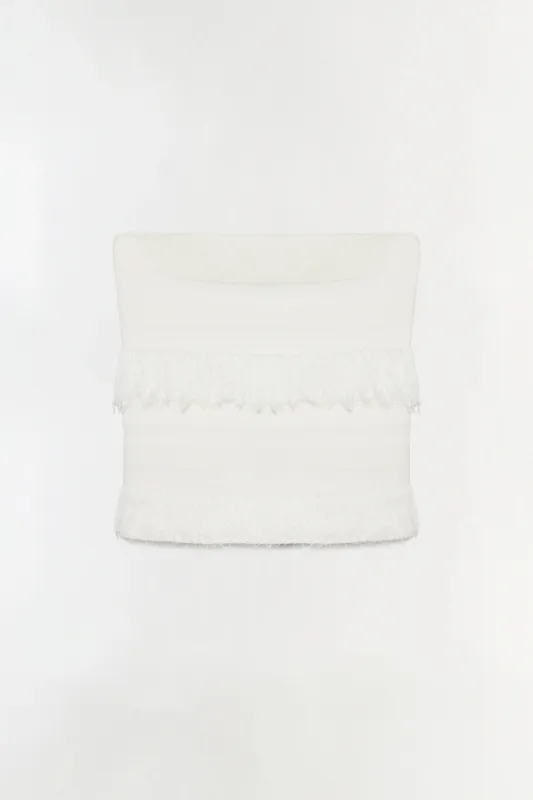 Cairo Knit Tube Top made by Simkhai