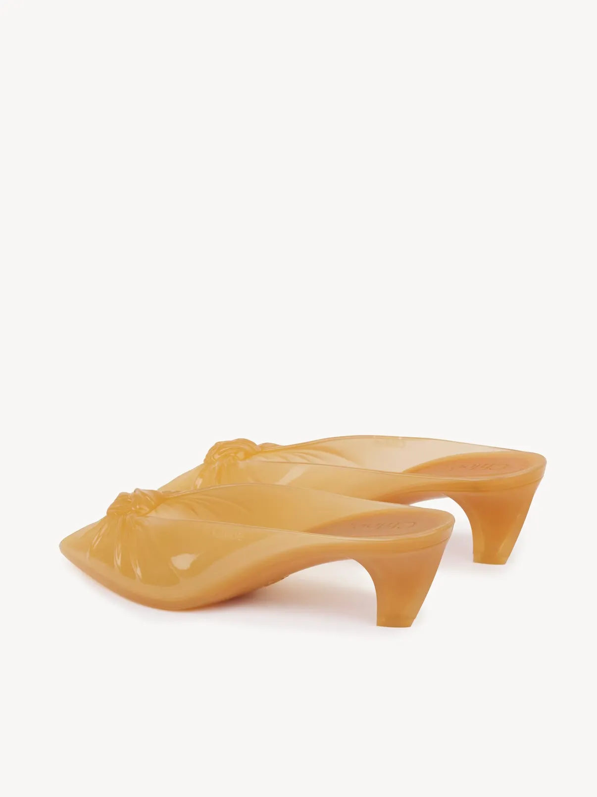 Chloé Jelly mule Amber Brown sold by Curio product image thumbnail 5
