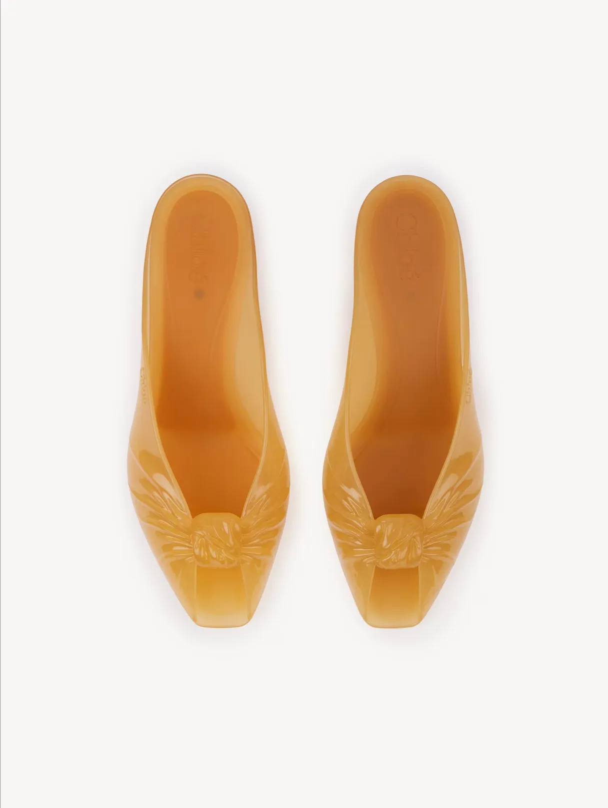 Chloé Jelly mule Amber Brown sold by Curio product image thumbnail 2