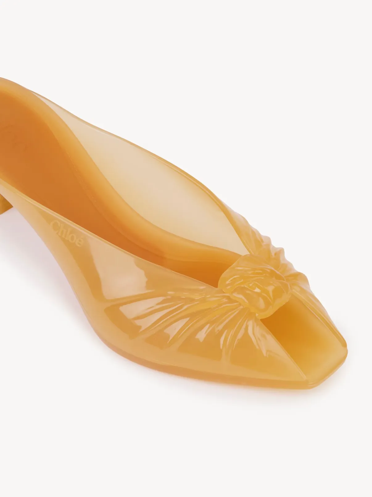 Chloé Jelly mule Amber Brown sold by Curio product image thumbnail 4