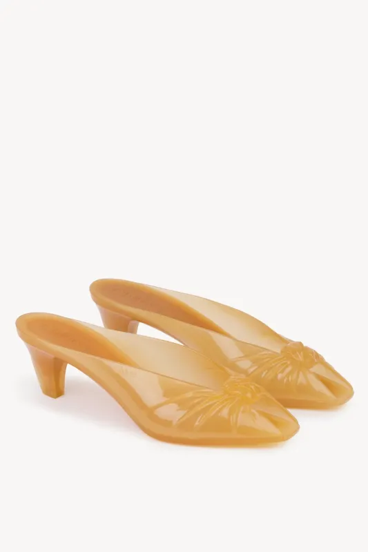 Chloé Jelly mule Amber Brown made by Chloe