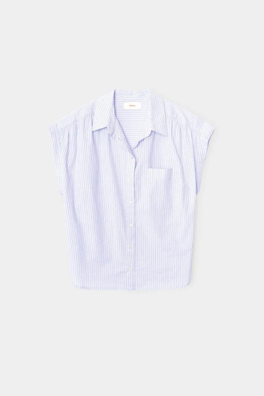 Lexi Shirt Blue Aggie sold by Curio