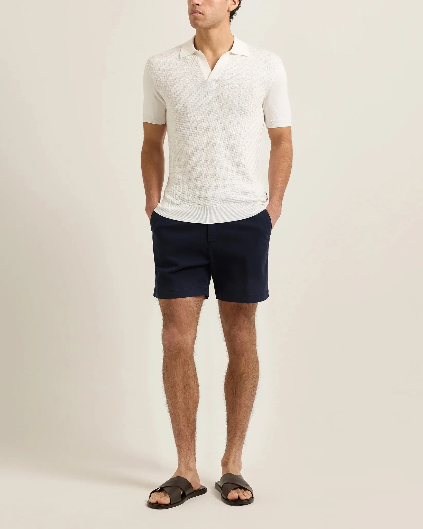 Horton 2-Tone Jacquard Polo sold by Curio product image thumbnail 2