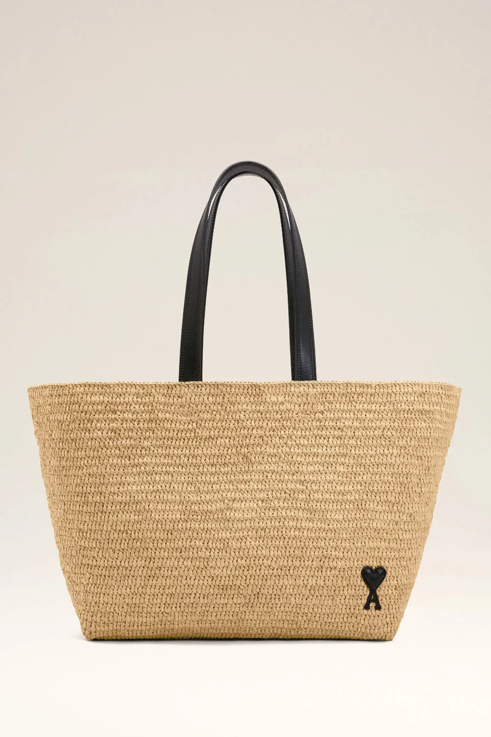 Natural Rafia Ami De Coeur Tote Bag sold by Curio