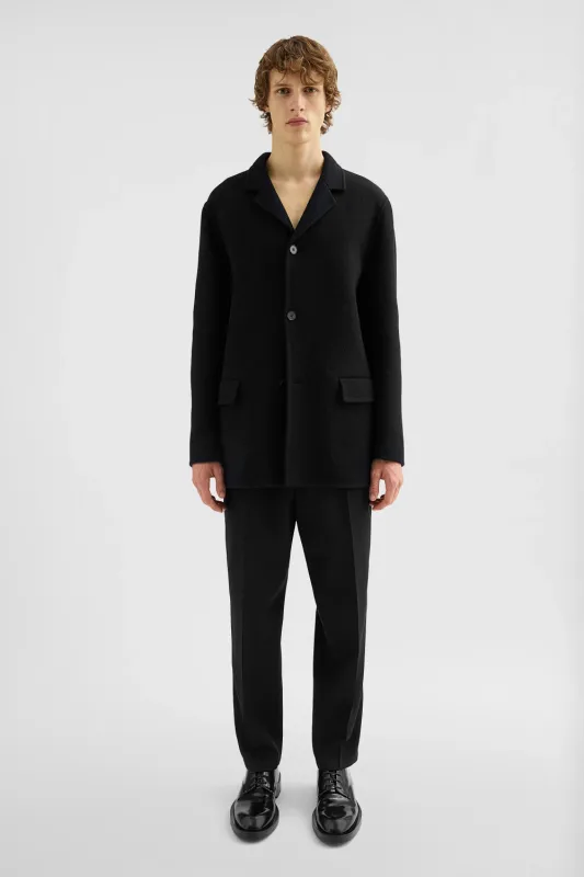 Lightweight Wool Gabardine Tapered Trousers made by Jil Sander