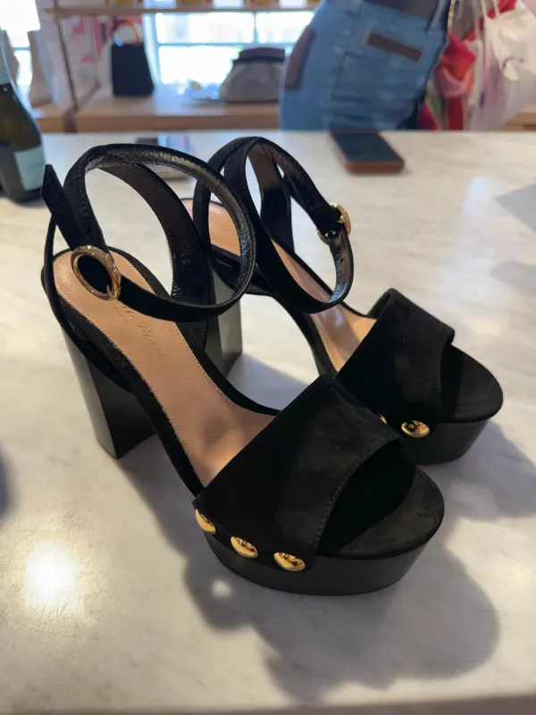 Ardea Sandal Black made by Gianvito Rossi