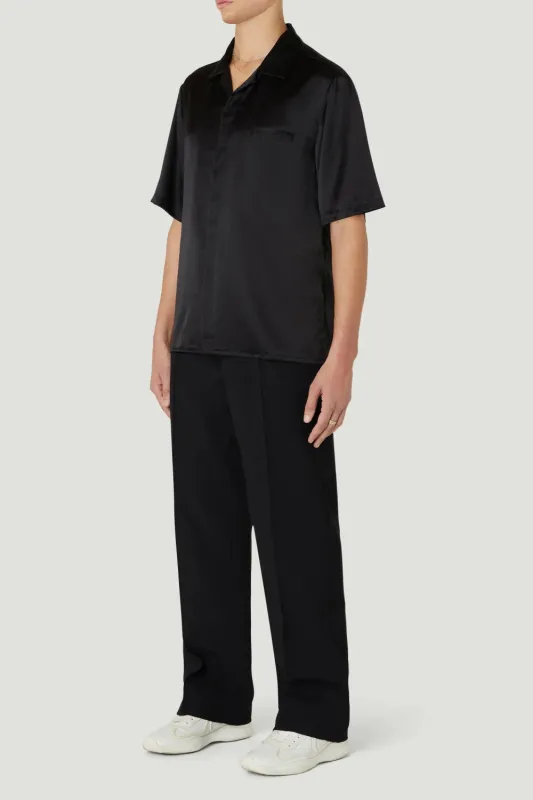 Core Short Sleeve Shirt Black made by Curio
