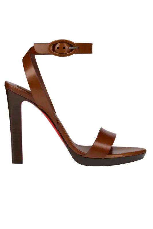 Fanny Sandal DK Carmine made by Christian Louboutin
