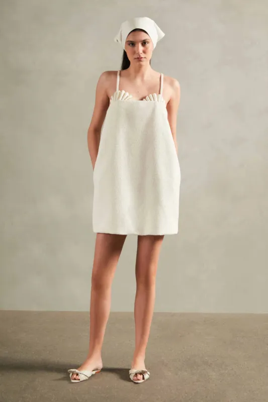 La Mer Coquillage Short Dress made by Adriana Degreas