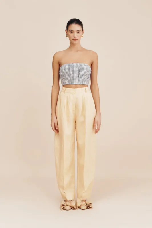Rio Trouser Dusty Citron made by Posse