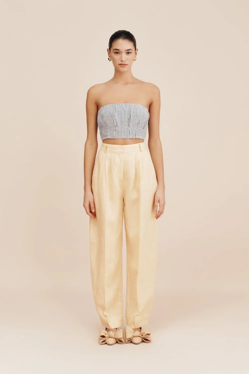 Rio Trouser Dusty Citron sold by Curio