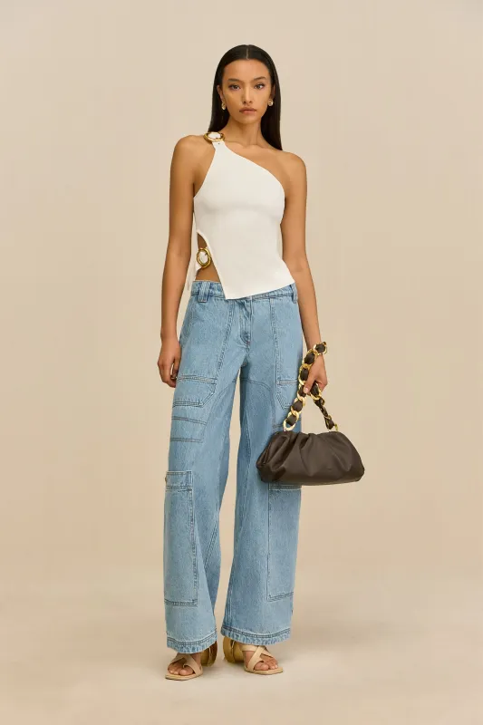 Valeria Top Off White made by Cult Gaia