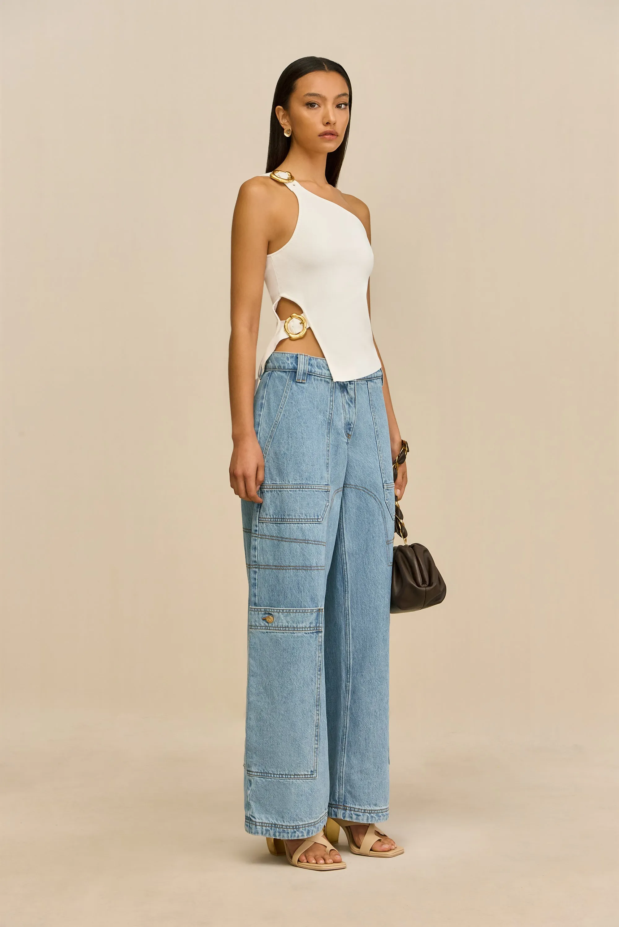 Valeria Top Off White sold by Curio product image thumbnail 4