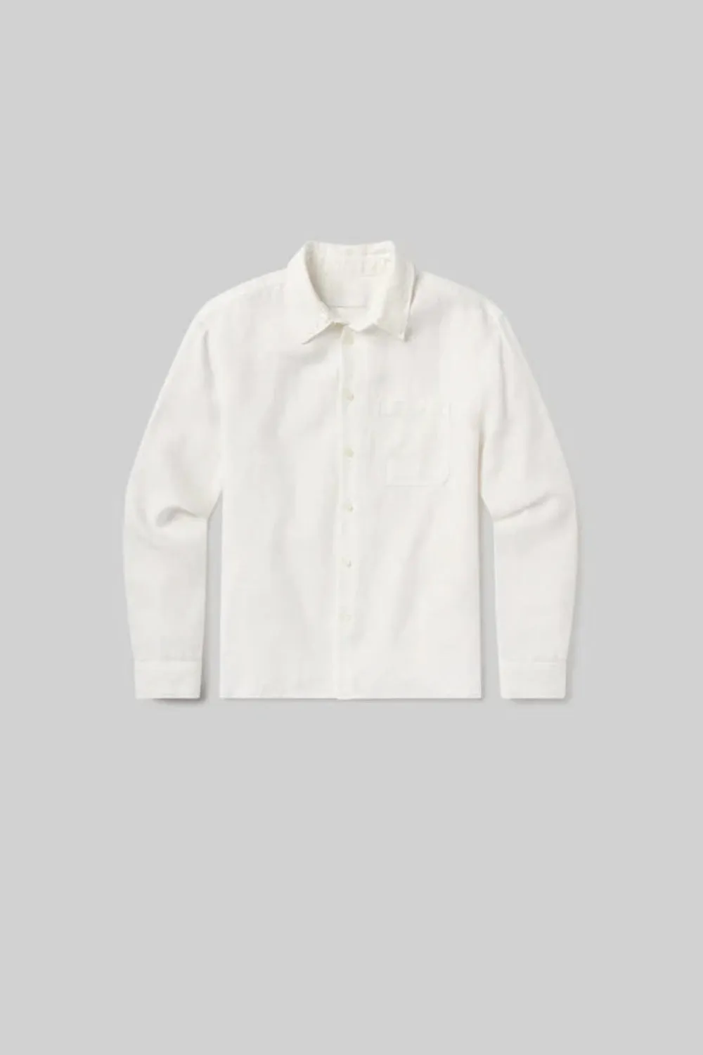 Single Pocket Linen Workshirt sold by Curio