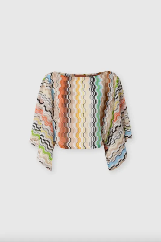 Long Sleeve Top MS26SK06 made by Missoni