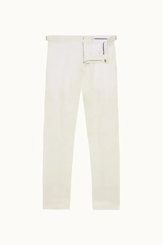Griffon Lino White Sand made by Orlebar Brown