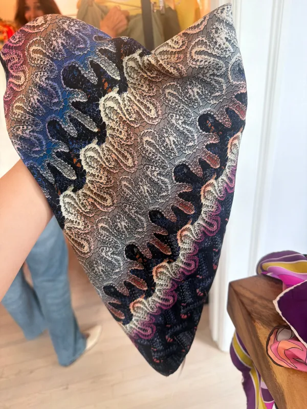 Silk Vintage Scarf Missoni made by Curio