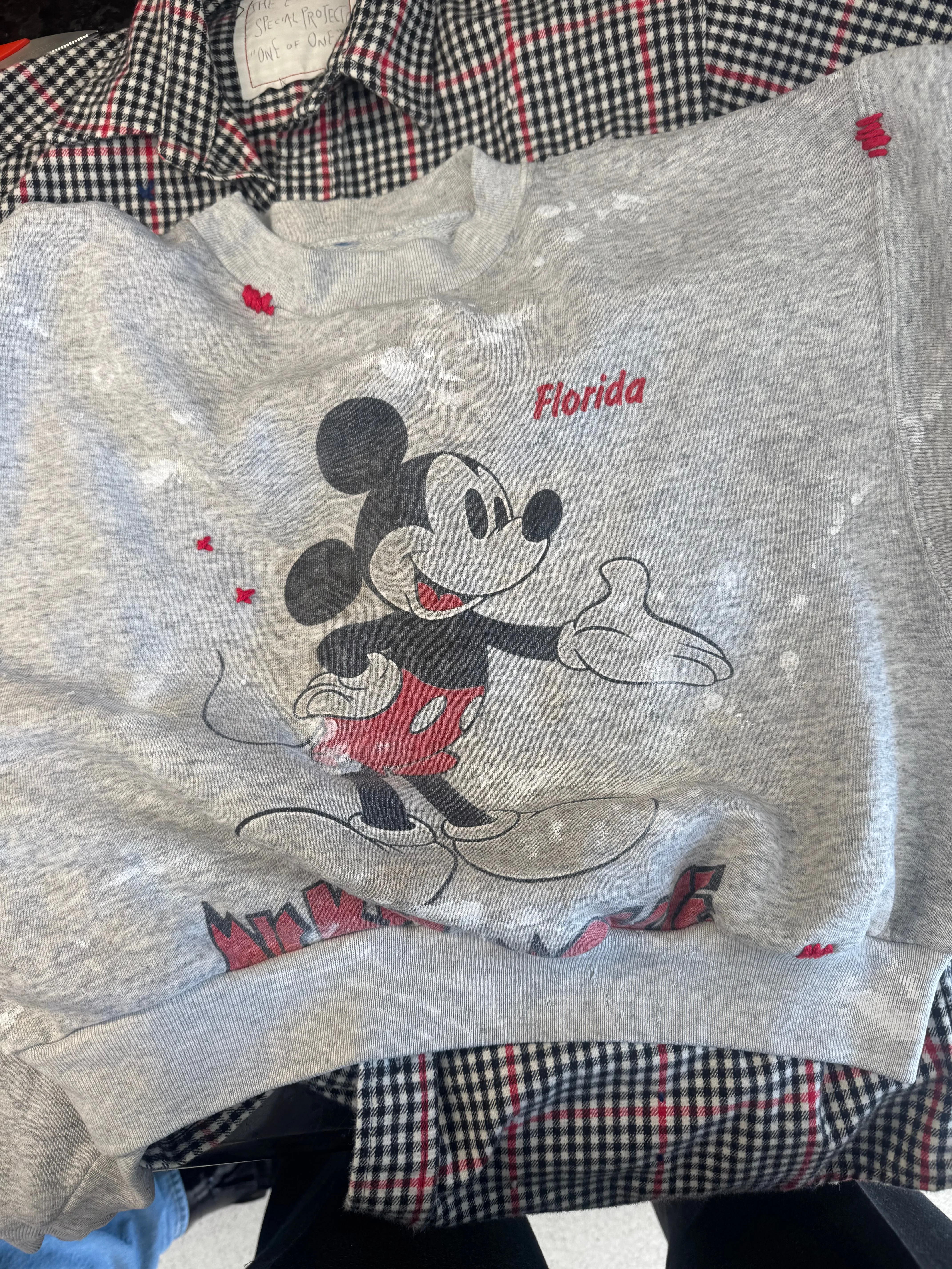 Vintage Mickey Mouse Sweatshirt sold by Curio