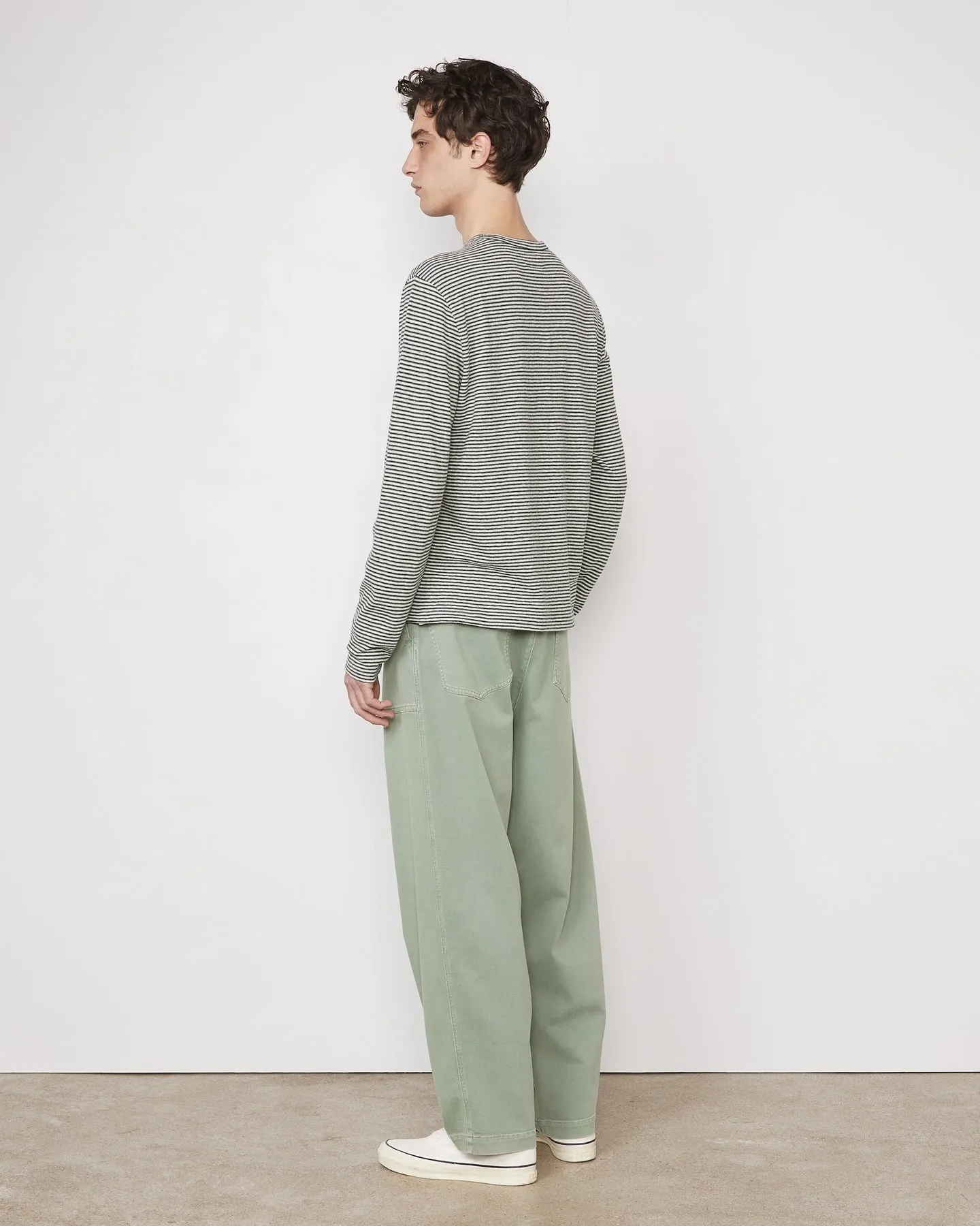 LS Tee Multico Stripe CO Linen sold by Curio product image thumbnail 3