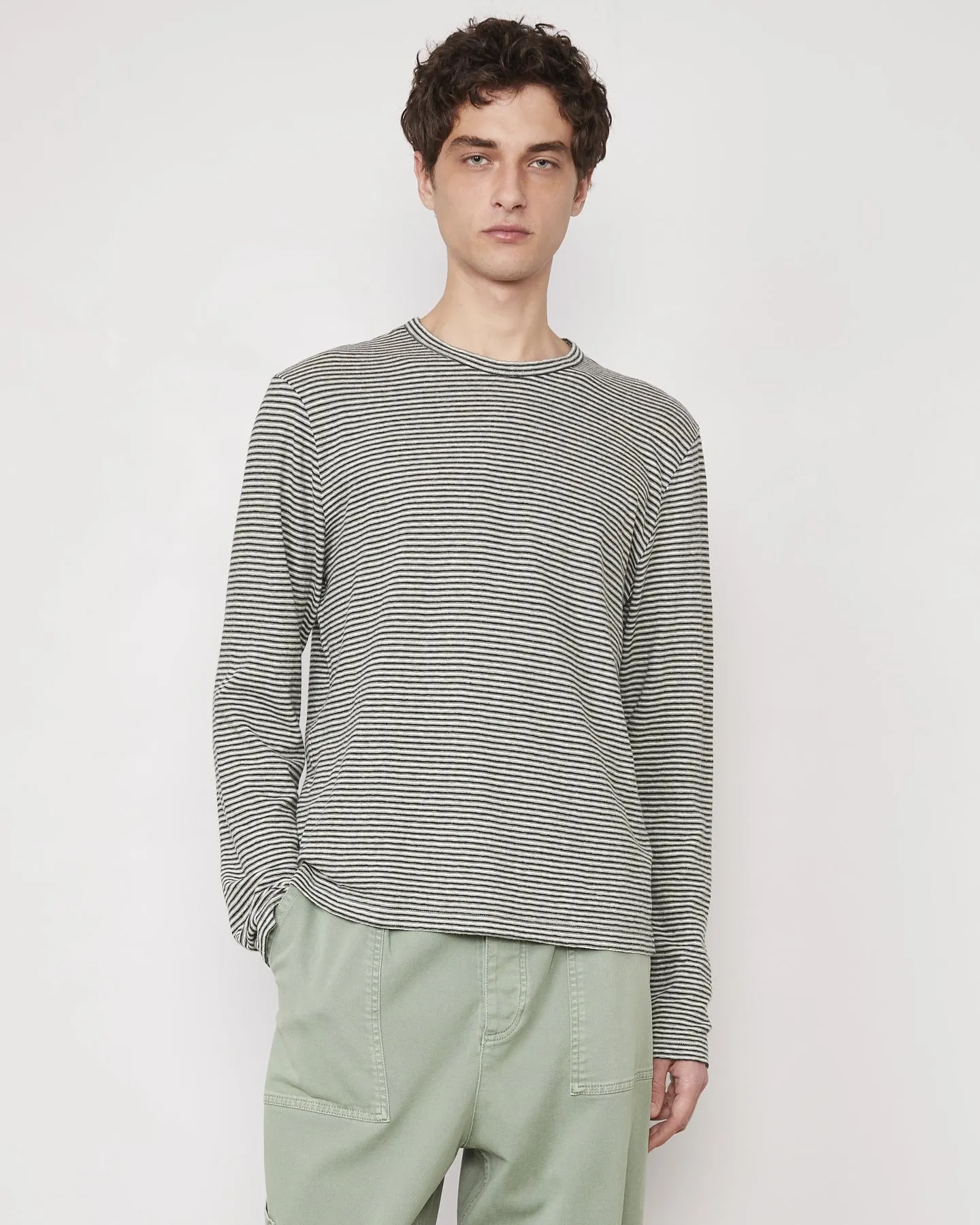 LS Tee Multico Stripe CO Linen sold by Curio product image thumbnail 2