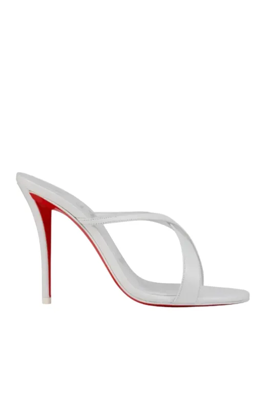 Mulazee Cross Bianco made by Christian Louboutin