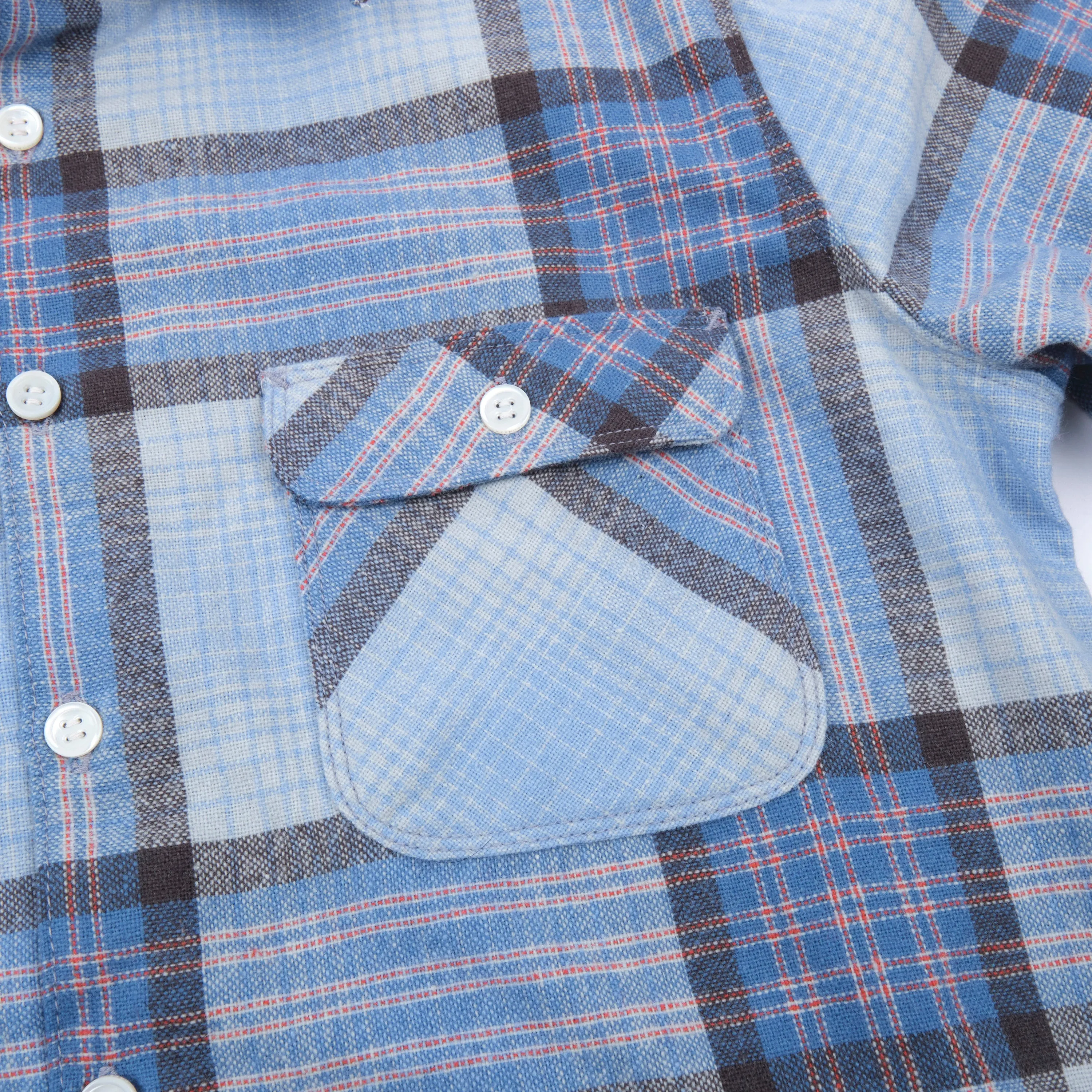 Benson Concord Blue Wool sold by Freenote Cloth product image thumbnail 4