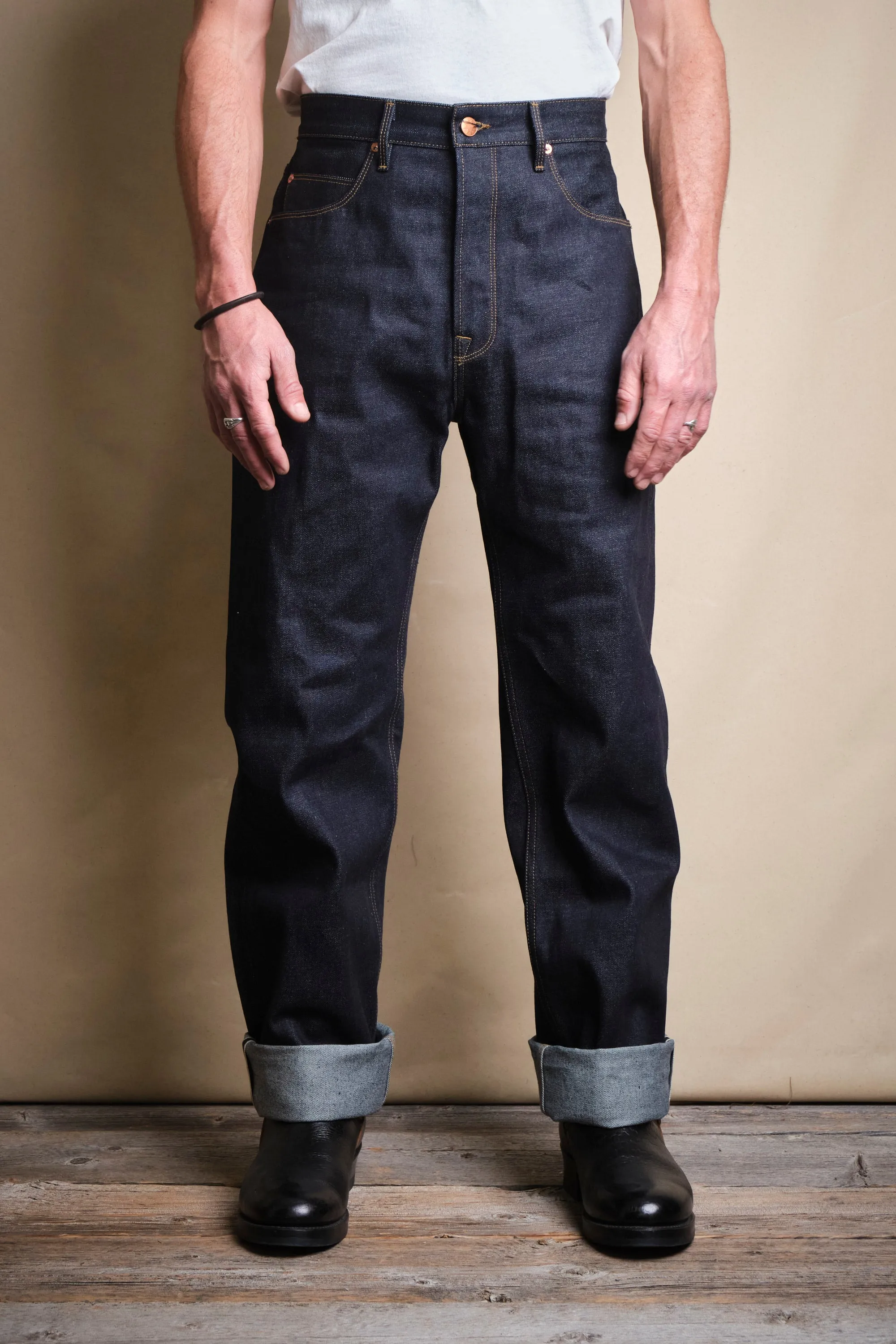 Modesto 14.50 Ounce Kaihara Denim sold by Freenote Cloth