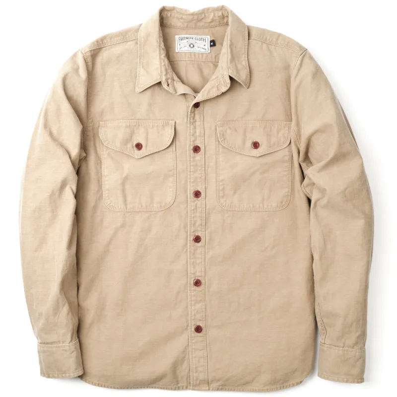 Utility Light Khaki sold by Freenote Cloth