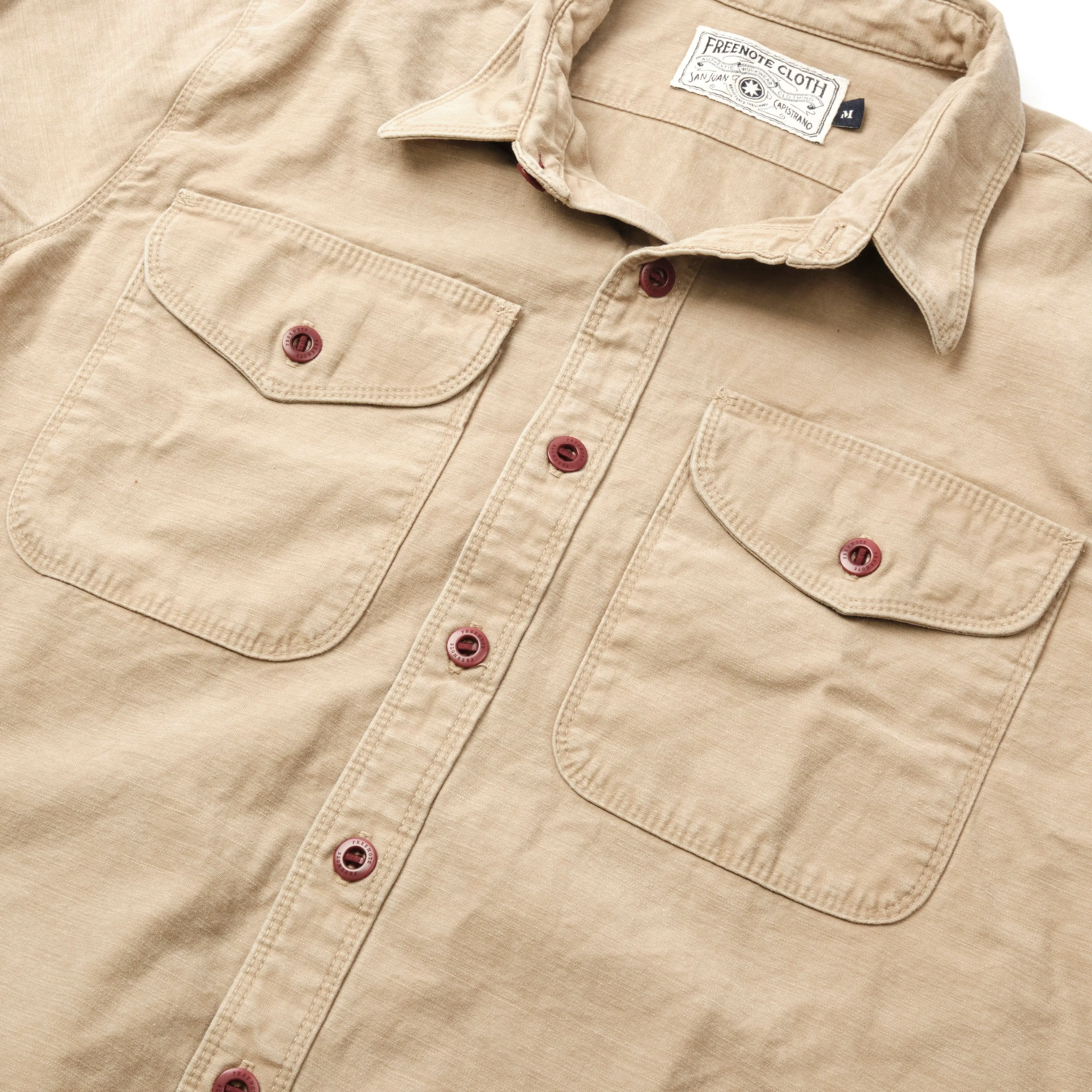 Utility Light Khaki sold by Freenote Cloth product image thumbnail 2