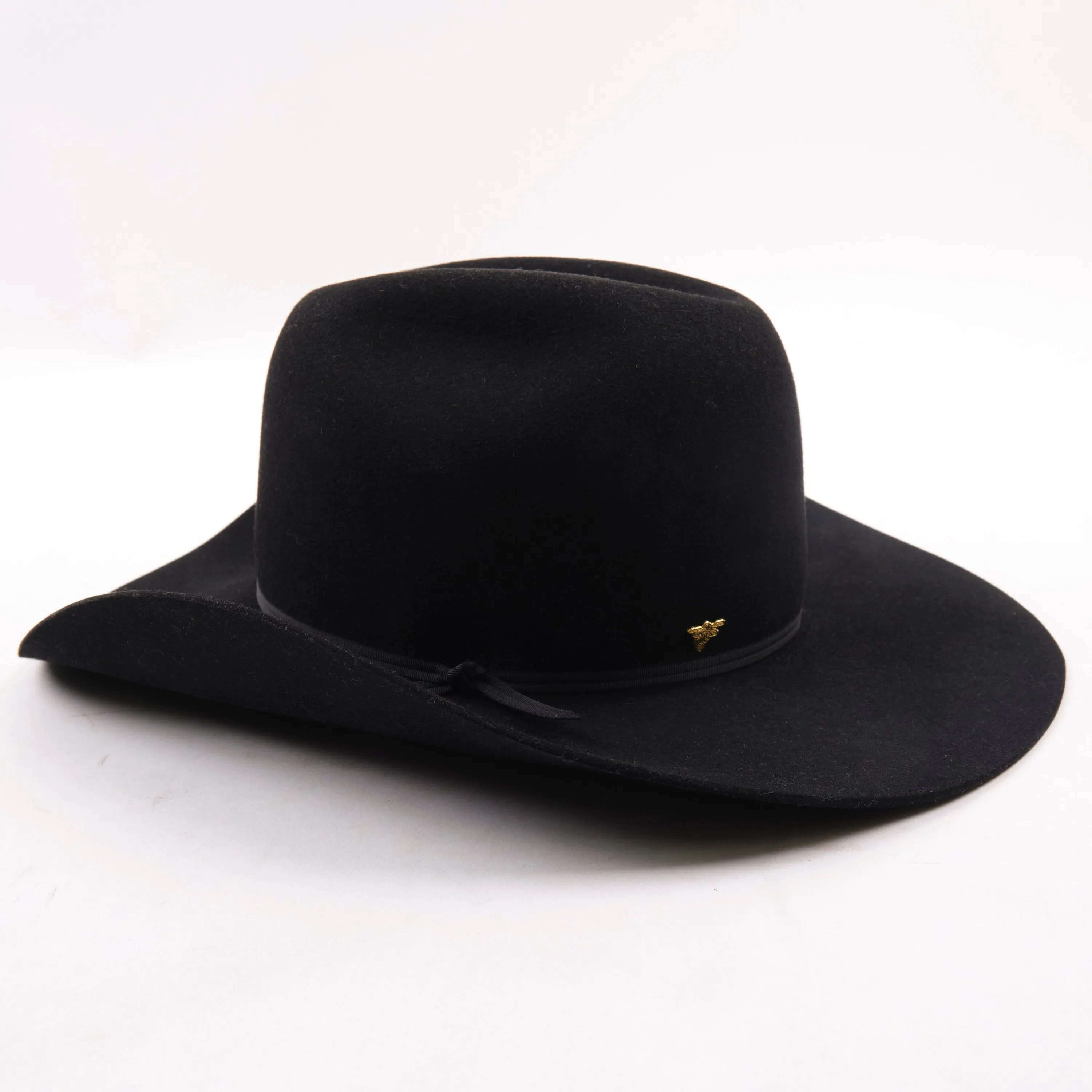 Bowman Hat Co. x Freenote Cloth Cattleman Western Hat Black sold by Freenote Cloth product image thumbnail 2