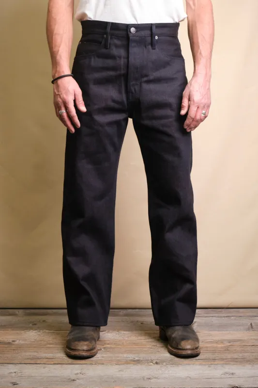 Modesto 16 ounce Indigo Brown Denim sold by Freenote Cloth