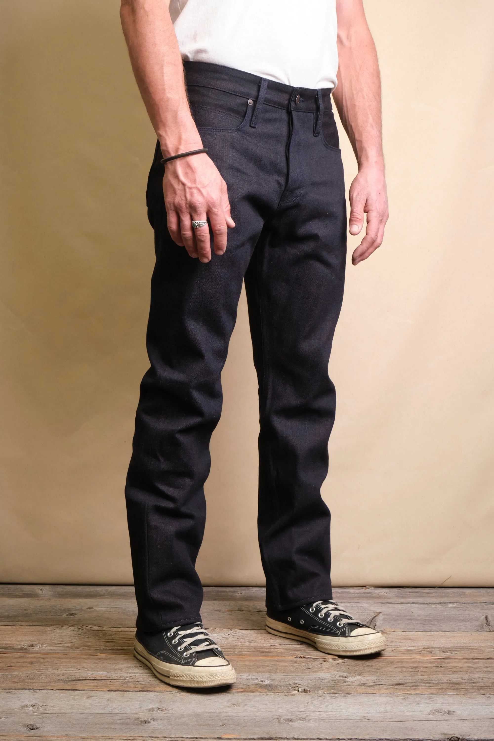 Trabuco Classic Straight 16 Ounce Indigo Brown Denim sold by Freenote Cloth product image thumbnail 2