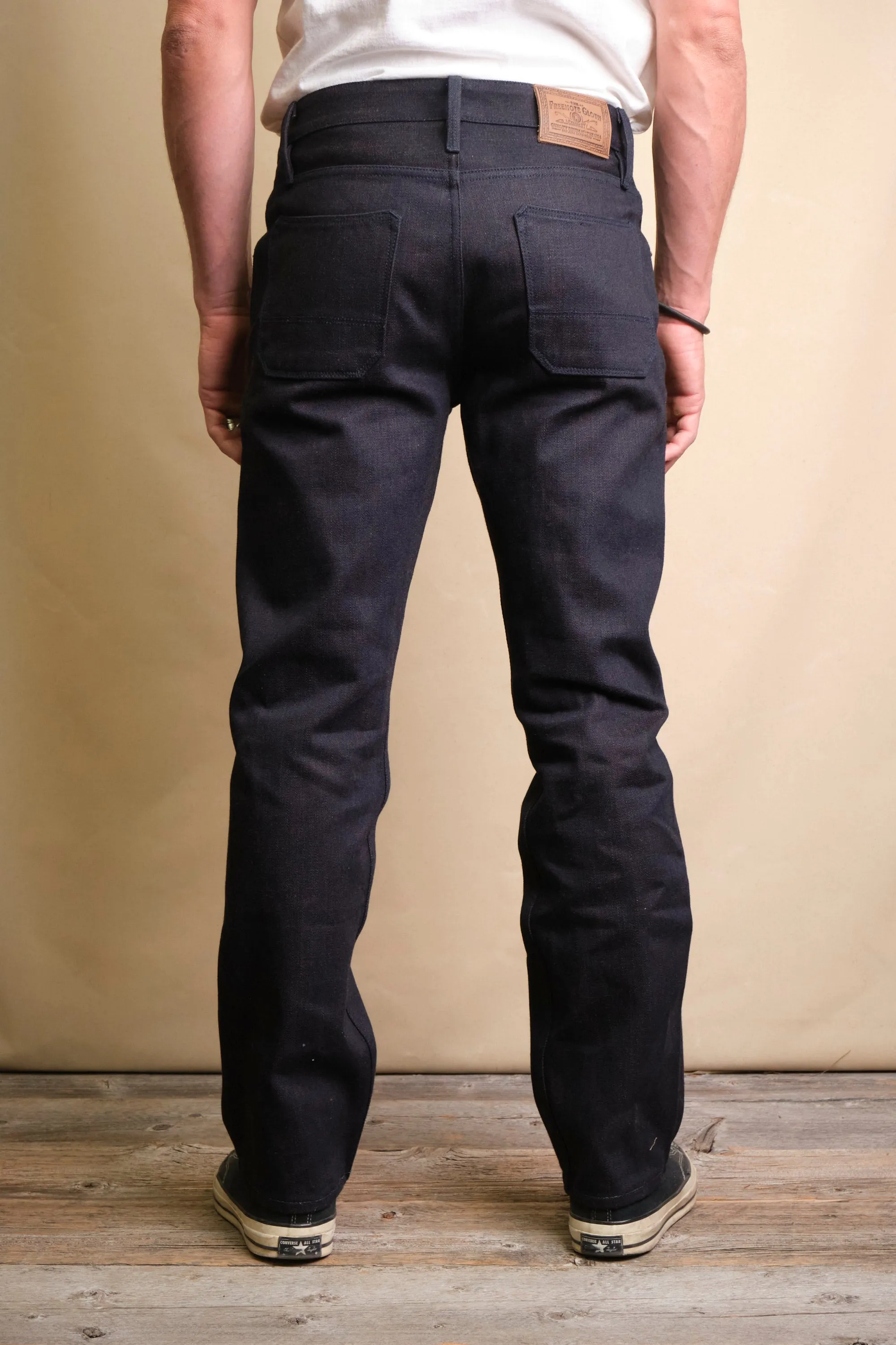 Trabuco Classic Straight 16 Ounce Indigo Brown Denim sold by Freenote Cloth product image thumbnail 4