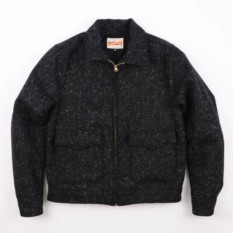 Alcorn Black Kemp Wool sold by Freenote Cloth