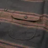 Benson Black Stripe Wool sold by Freenote Cloth