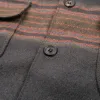 Benson Black Stripe Wool sold by Freenote Cloth